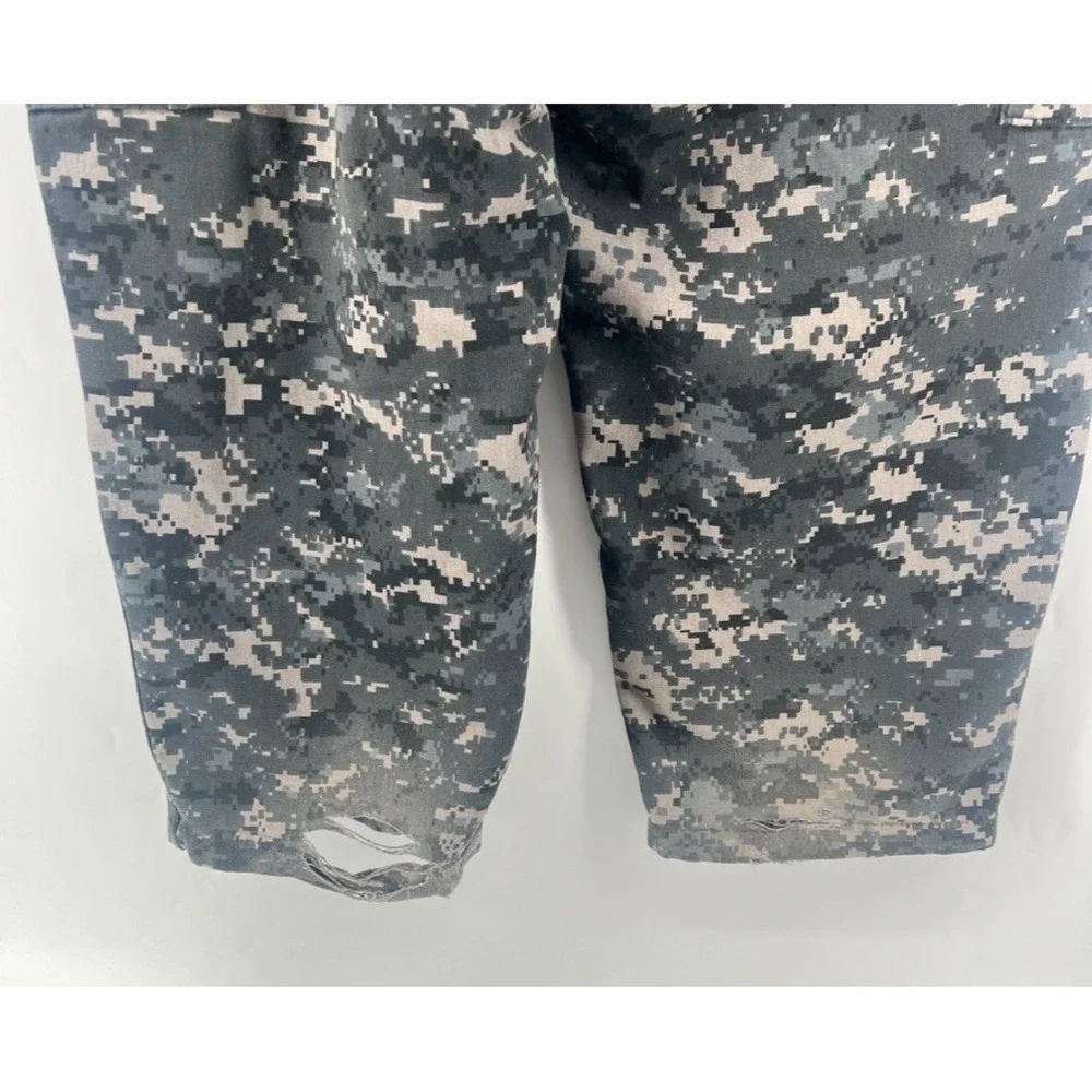 Tru Spec Cargo Pants Camo Digital Men 43 x 26 Grunge Military Utility FLAWS